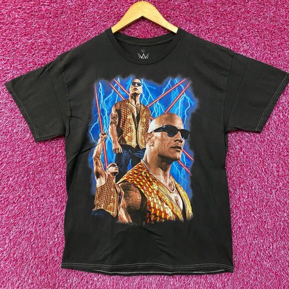 WWE The Rock Final Boss Graphic T-Shirt Large - Picture 1 of 5